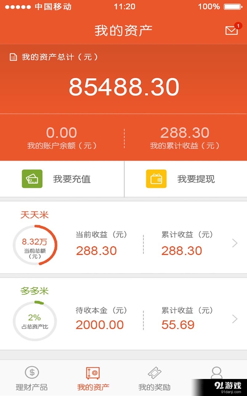 金米袋理财2