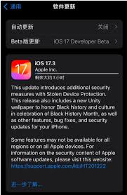 苹果iOSiPadOS 17.3 RC版本更新了什么