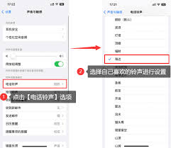 苹果如何设置来电铃声