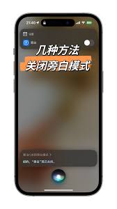 苹果手机如何开启旁白功能