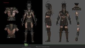 暗黑破坏神4憎恨之躯DLC美术集原画怎么分享