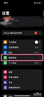 苹果13如何关闭5G网络