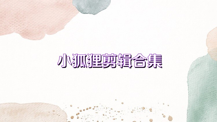 小狐狸剪辑合集