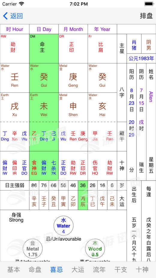 易璇八字3