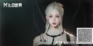 宣誓白发妹子捏脸数据怎么获取