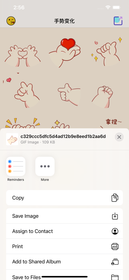 手势变化app暗号2