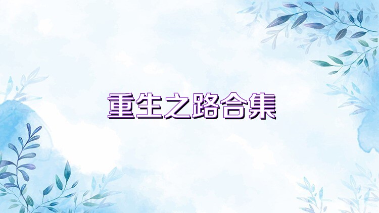 重生之路合集