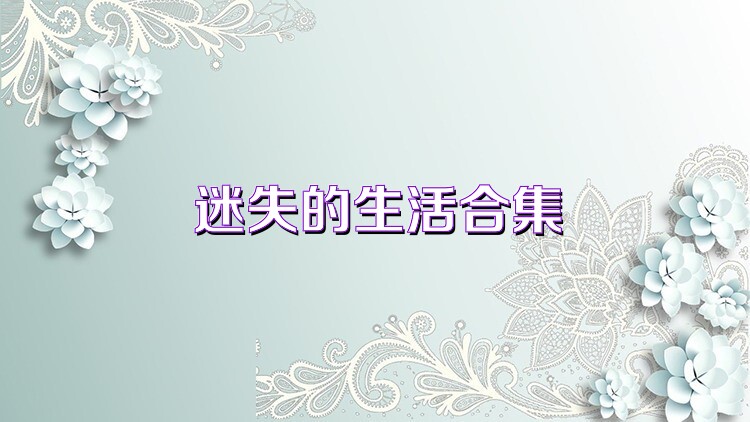 迷失的生活合集