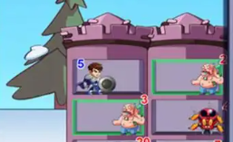 升级爬塔的游戏