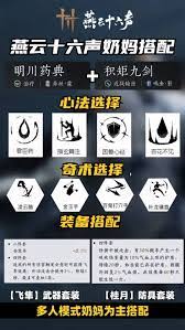 燕云十六声裂石威流派心法怎么搭配