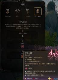 博德之门3野蛮人巨人道途有哪些技能