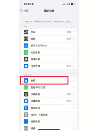 苹果悬浮球怎么设置