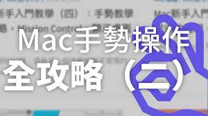mac电脑如何关闭双指旋转手势