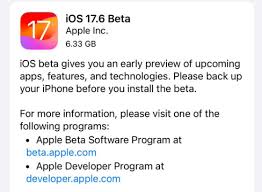 iOS 17.6beta怎么升级