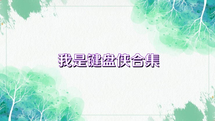 我是键盘侠合集