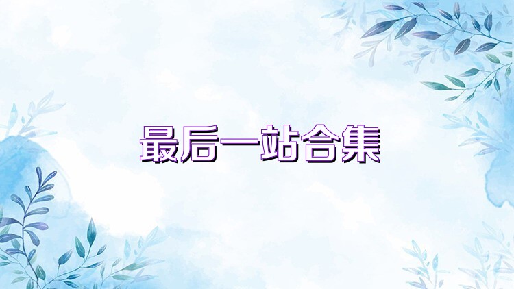 最后一站合集