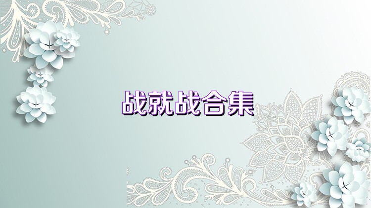 战就战合集